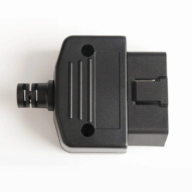 Automotive OBD2 male connector plug+shell+line card+screw OBD plug J1962M connector