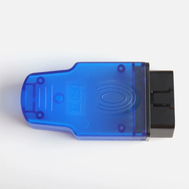 Automotive OBD2 male connector fingerprint housing OBD plug J1962M connector without wires