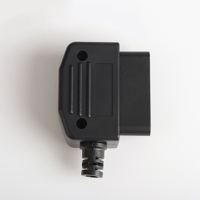 Automotive OBD male connector OBD2 connector plug housing wire card screw OBD plug J1962M