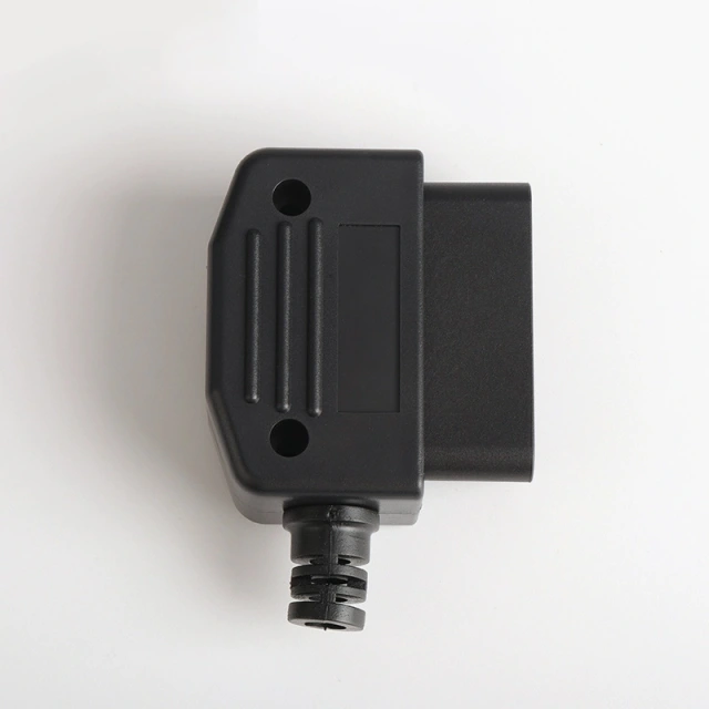 Automotive OBD male connector OBD2 connector plug housing wire card screw OBD plug J1962M