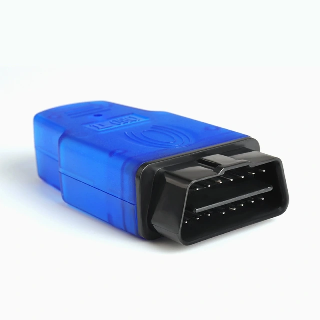 Automotive OBD2 male connector fingerprint housing OBD plug J1962M connector without wires