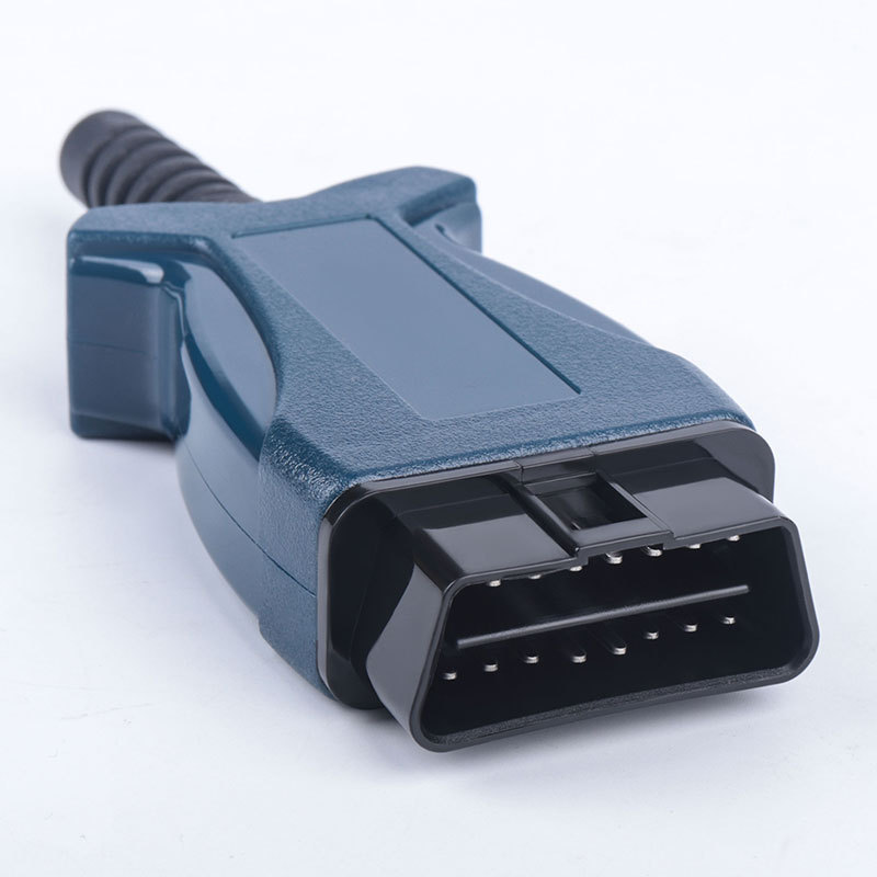Car OBD2 16 pin male connector  OBD housing with plug+shell+SR+screw