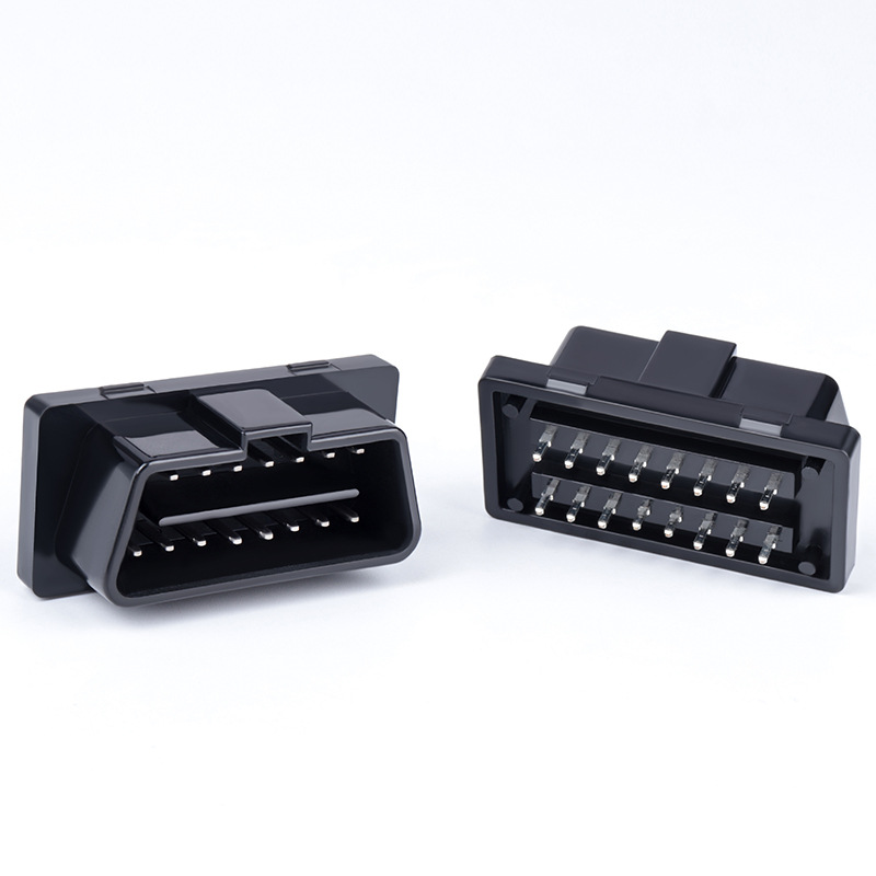 Automotive OBD shell OBD2 plug connector ELM327 Bluetooth MINI shell J1962M  plug