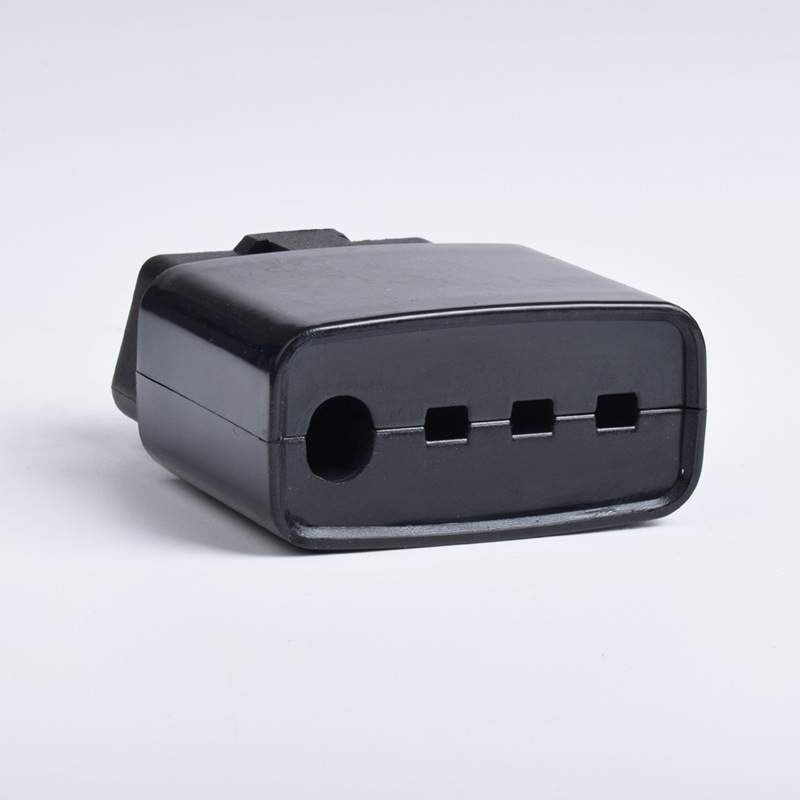 Automotive OBD2 male connector folding male plug modification housing assembly type OBDII plug