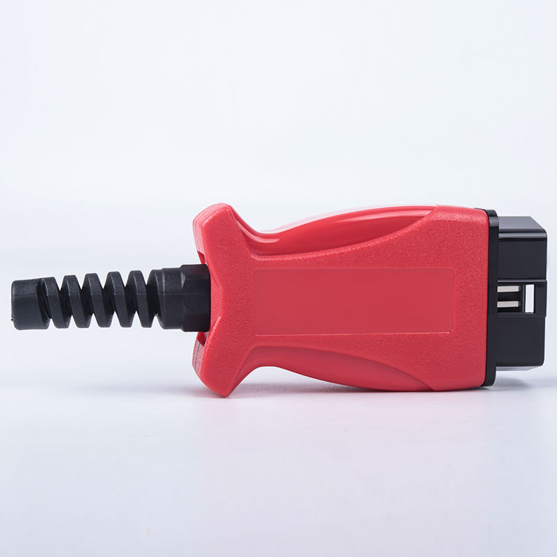 Car OBD2 16 pin male connector  OBD housing with plug+shell+SR+screw