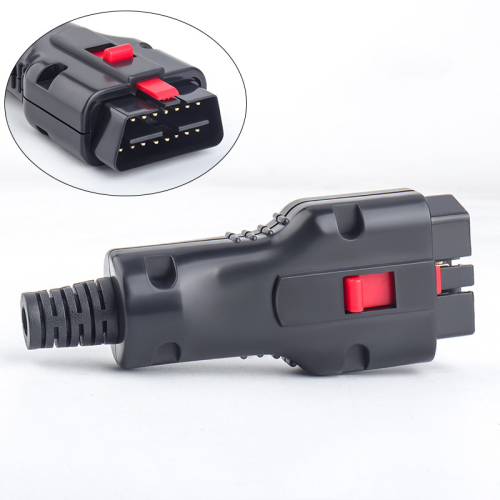 Automotive OBD2 gold-plated male plug assembly OBD diagnostic interface connector OBDII 16PIN handle plug