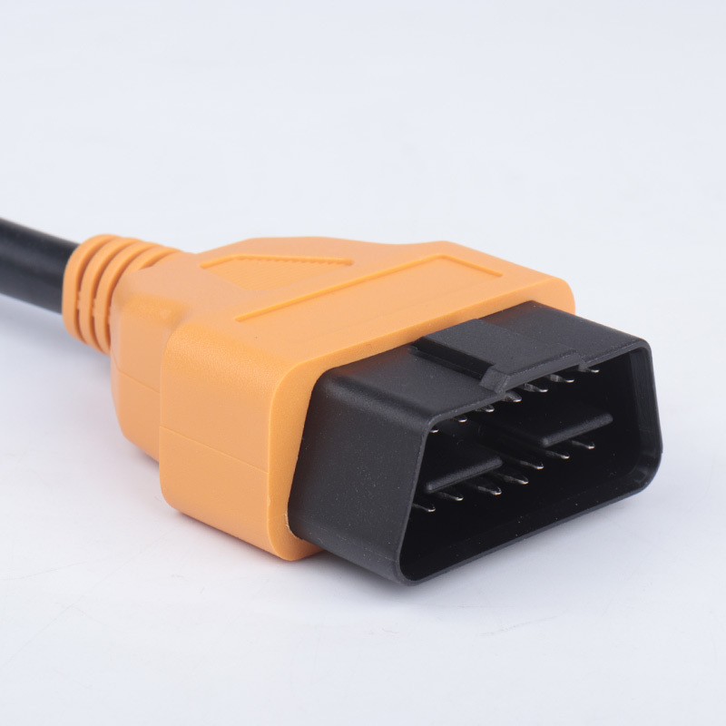 0.8M Car detection diagnostic instrument connection line obd2 16 pin to DB15 diagnostic cable