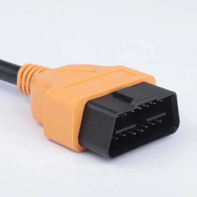 0.8M Car detection diagnostic instrument connection line obd2 16 pin to DB15 diagnostic cable