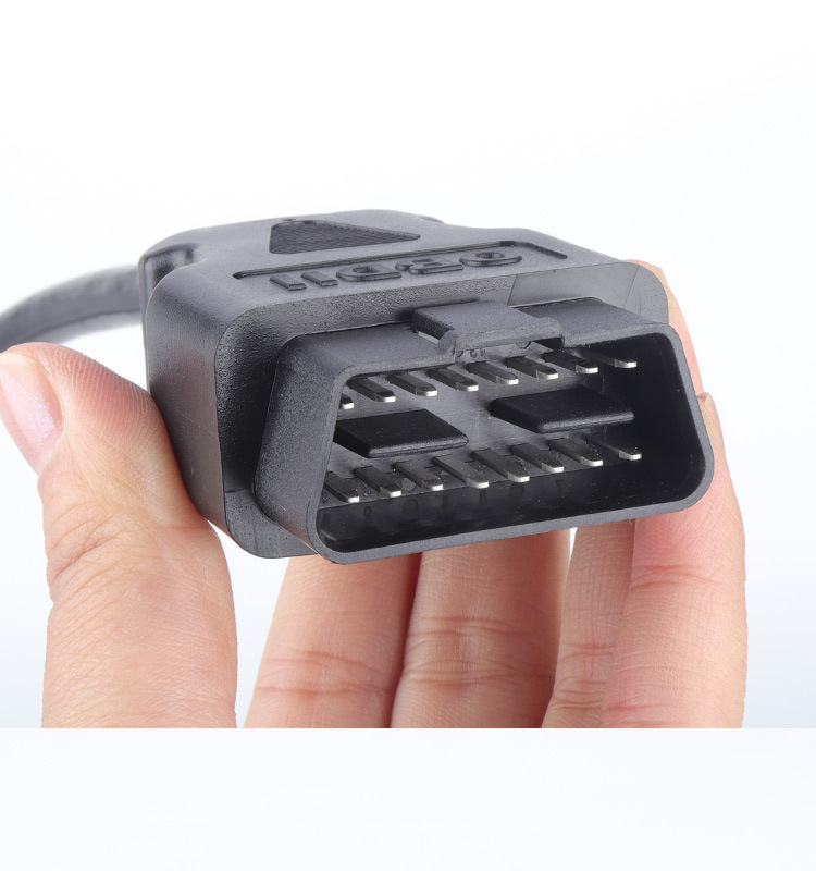 0.5M  1.5M  OBD Extension  cable Motor Vehicle Inspection Station uses car detection instrument OBD2 connection  cable
