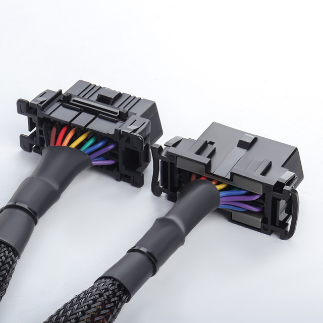 OBD2 16pin  1 male  to  2  female splitter  Y  cable OBDII  CABLE