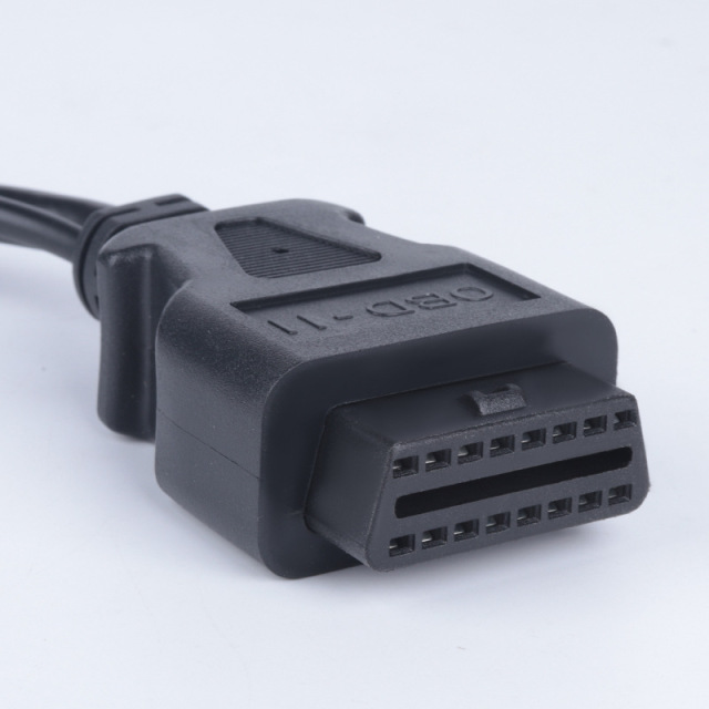 0.5M  1.5M  OBD Extension  cable Motor Vehicle Inspection Station uses car detection instrument OBD2 connection  cable