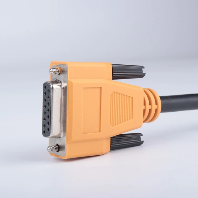 0.8M Car detection diagnostic instrument connection line obd2 16 pin to DB15 diagnostic cable
