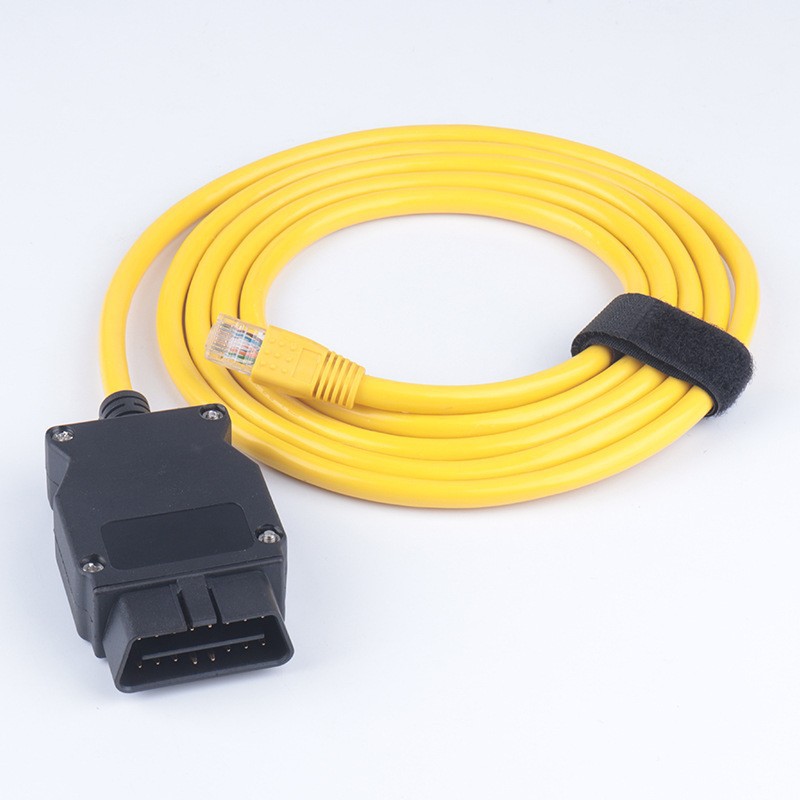 2M  ENET (Ethernet to OBD) Interface Connector Network Extension Cable ENET Date cable  FOR BMW E-sys