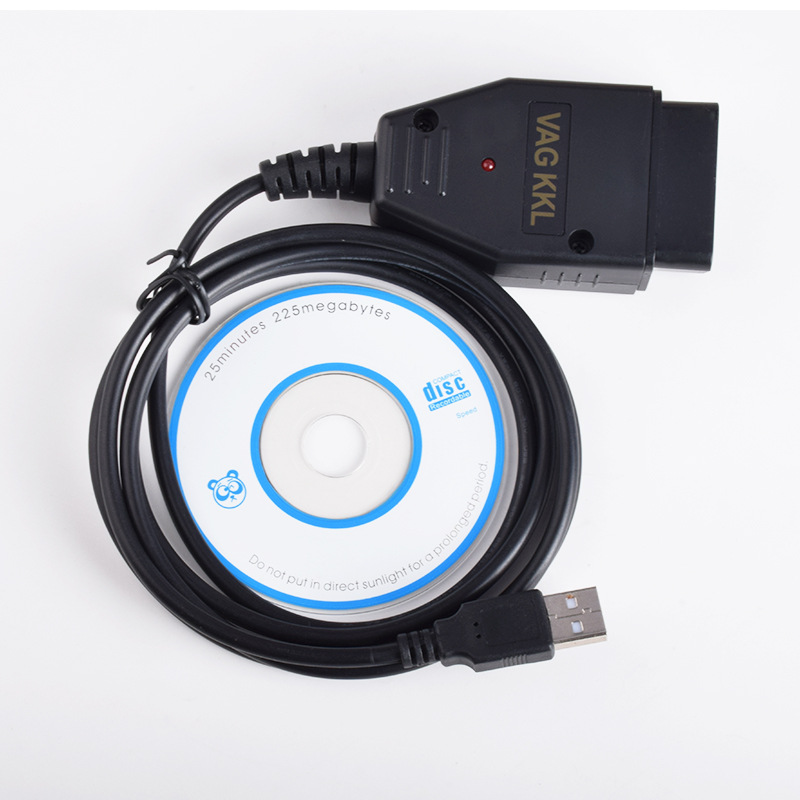 Vag 409 VAG KKL USB Vag 409.1 Black Volkswagen Audi Inspection Line KKL Black CABLE