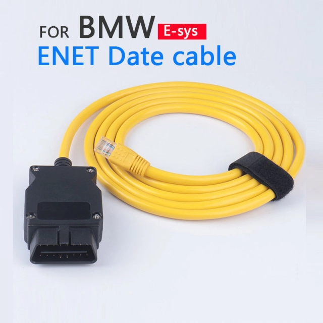 2M  ENET (Ethernet to OBD) Interface Connector Network Extension Cable ENET Date cable  FOR BMW E-sys