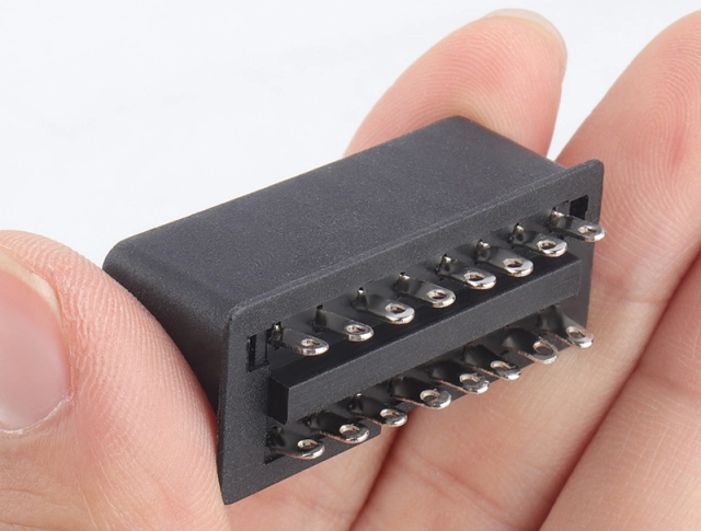 Car OBDII female connector J1962f obd2 16PIN mini female connector