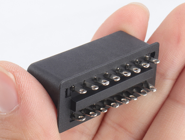 Car OBDII female connector J1962f obd2 16PIN mini female connector