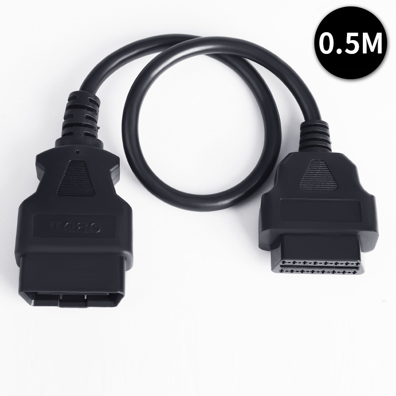 0.3M 0.5M 1.5M 3M 5M 10M 15M Car truck OBD extension cable male to female 16 core powered 16PIN OBD2 diagnostic tool cable