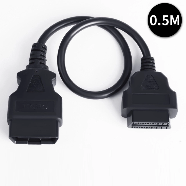 0.3M 0.5M 1.5M 3M 5M 10M 15M Car truck OBD extension cable male to female 16 core powered 16PIN OBD2 diagnostic tool cable
