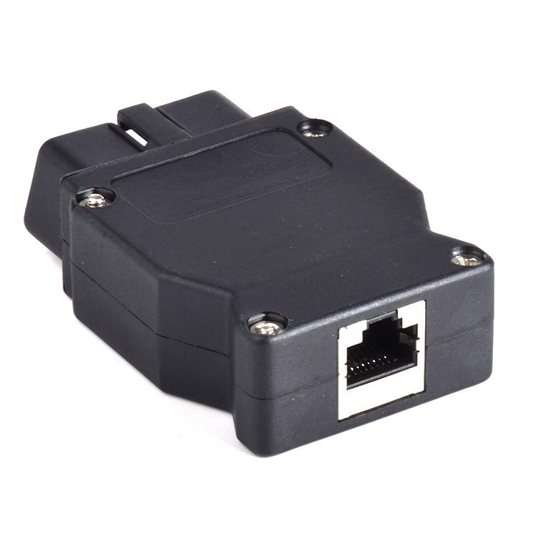 BMW ENET Cable OBD2 Interface Connector Network Crystal Head Interface