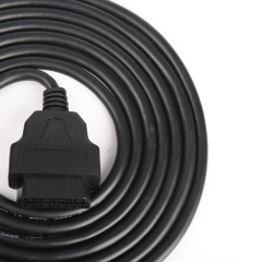 0.3M 0.5M 1.5M 3M 5M 10M 15M Car truck OBD extension cable male to female 16 core powered 16PIN OBD2 diagnostic tool cable