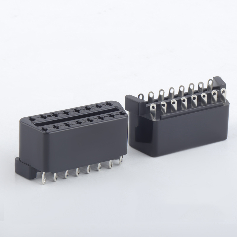 Car OBDII female connector J1962f obd2 16PIN mini female connector