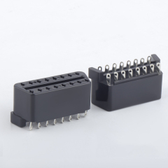 Car OBDII female connector J1962f obd2 16PIN mini female connector