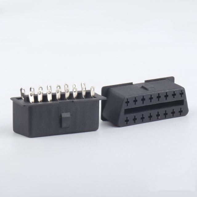 Car OBDII female connector J1962f obd2 16PIN mini female connector