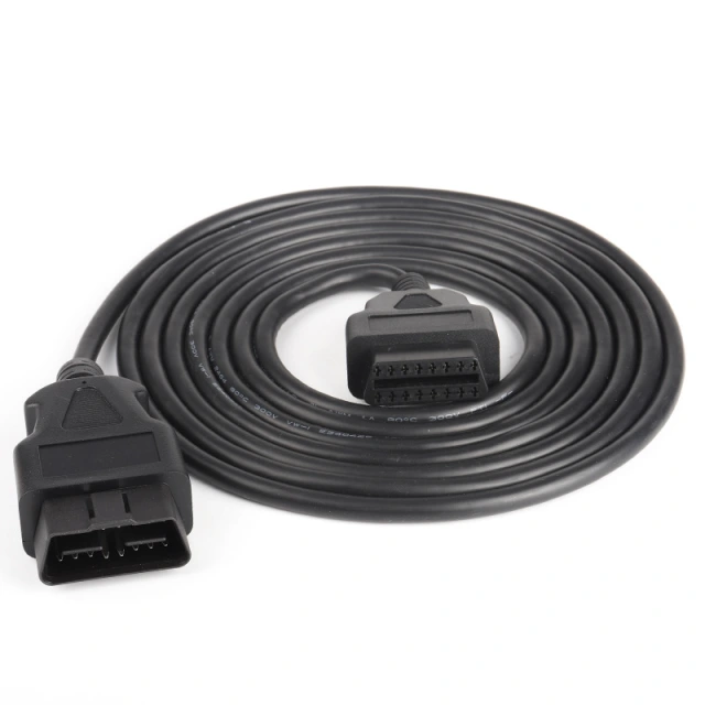 0.3M 0.5M 1.5M 3M 5M 10M 15M Car truck OBD extension cable male to female 16 core powered 16PIN OBD2 diagnostic tool cable