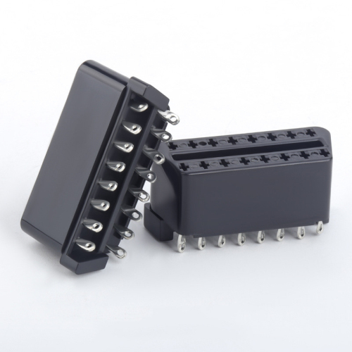 Car OBDII female connector J1962f obd2 16PIN mini female connector