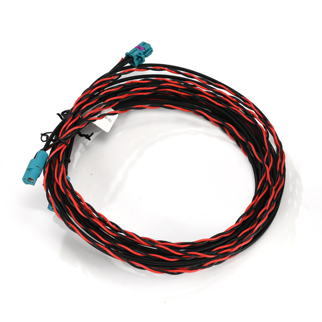 BYD rearview mirror camera dedicated cable, new energy vehicle HSD panoramic camera connector harness