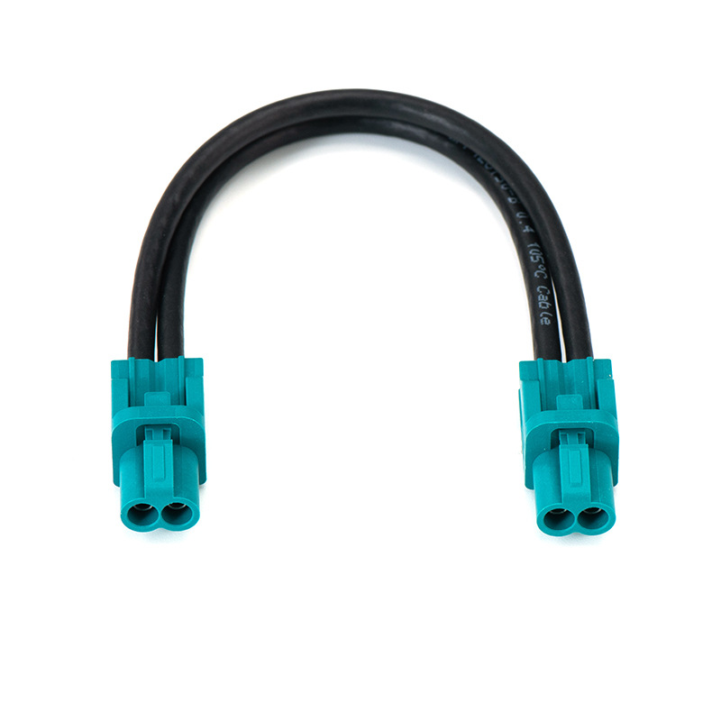 HFM FAKRA 2-in-1 dual chamber BYD car modification cable RG174 RF coaxial low loss wire  harness