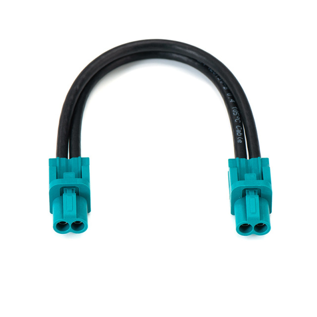 HFM FAKRA 2-in-1 dual chamber BYD car modification cable RG174 RF coaxial low loss wire  harness