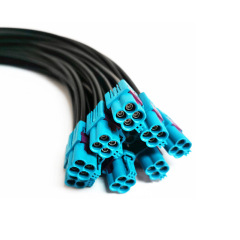 Coaxial Rosenberg Replacement MINI FAKRA Four in One cable  RF Automotive Wire Harnesses for Automotive Use
