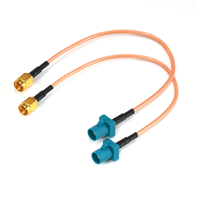 SMA to SMB car antenna signal connector cable T-BOX car antenna connection line  Ethernet connection wire harness
