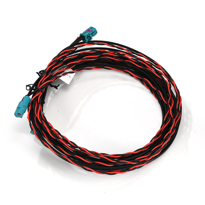 Customized  Automotive wiring harness BYD rearview mirror camera dedicated cable  New energy vehicle HSD panoramic camera connector cable