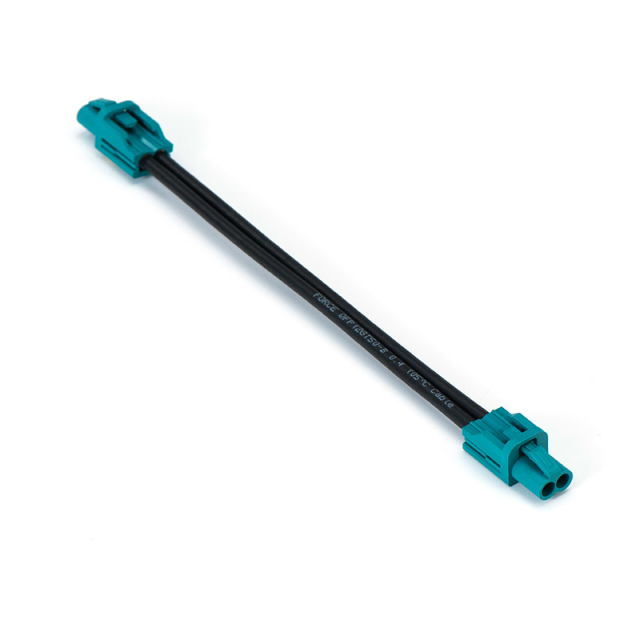 HFM FAKRA 2-in-1 dual chamber BYD car modification cable RG174 RF coaxial low loss wire  harness