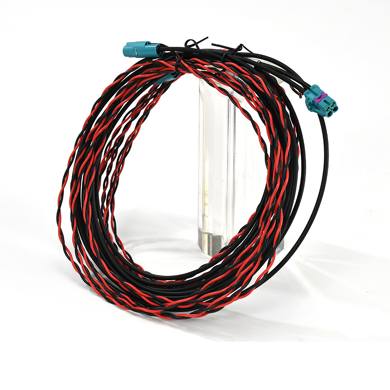 Customized  Automotive wiring harness BYD rearview mirror camera dedicated cable  New energy vehicle HSD panoramic camera connector cable