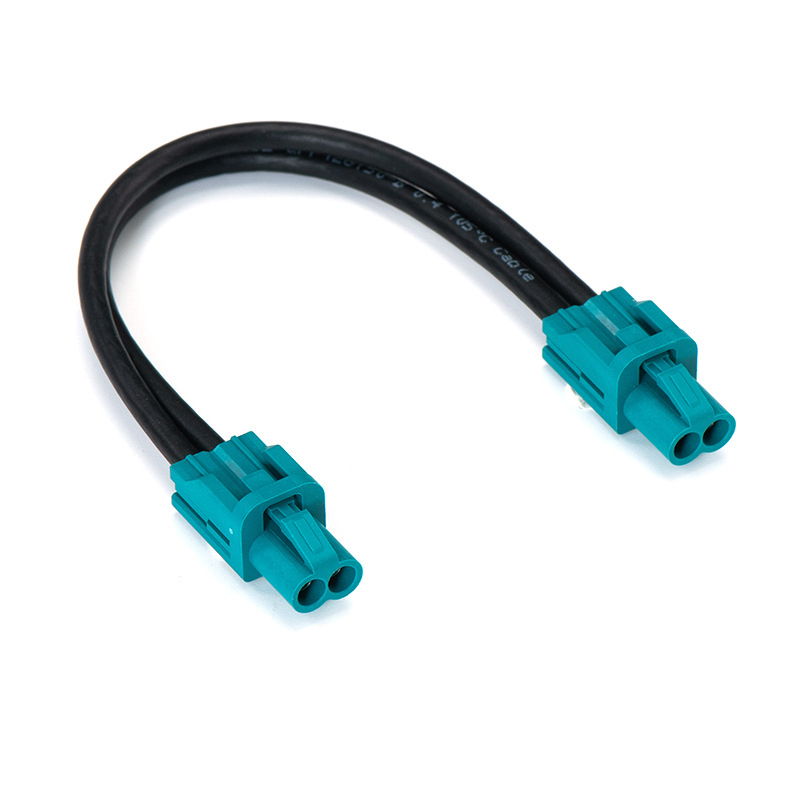 HFM FAKRA 2-in-1 dual chamber BYD car modification cable RG174 RF coaxial low loss wire  harness