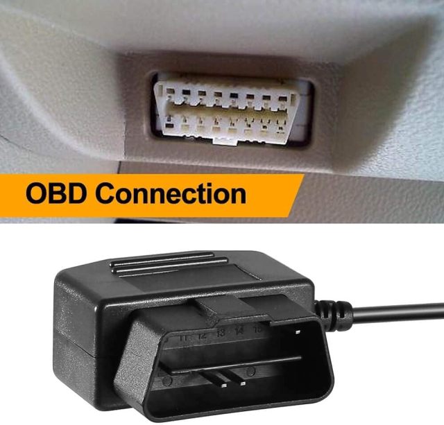OBD2 OBD Power Cable for Dash Camera