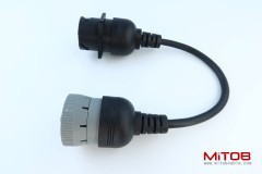 6P J1708 to Gray 9P Type 1 J1939 Cable Converting Cable 6pin to 9pin for Both J1939 Type 1 and Type 2 connectors