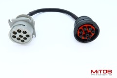 Type 1 J1939 to Cat 9pin Cable