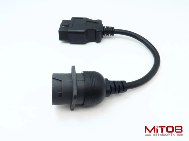 OBD2 Male to J1939 Female Cable for Both J1939 Type 1 and J1939 Type 2