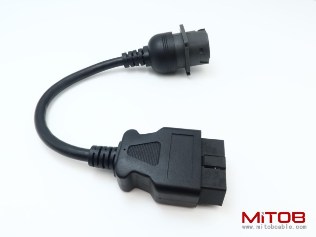 OBD2 Male to J1939 Female Cable for Both J1939 Type 1 and J1939 Type 2