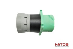 Green 9pin J1939 Type 2 to 6pin J1708 Adapter