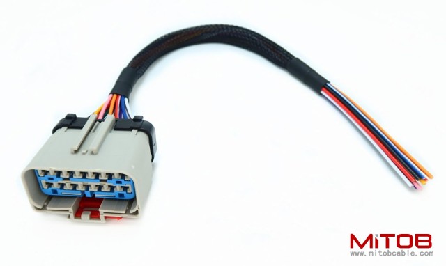 1ft 14pin RP1226 Female Connector to Open End Cable