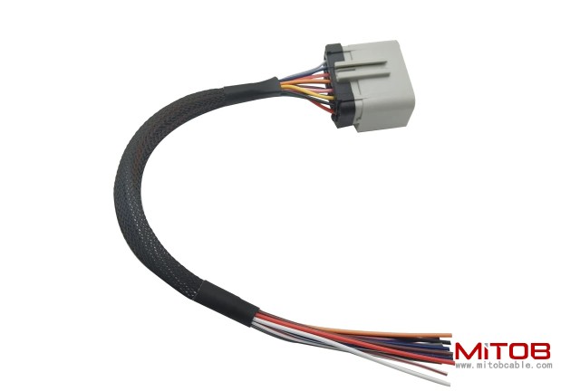 1ft 14pin RP1226 Female Connector to Open End Cable