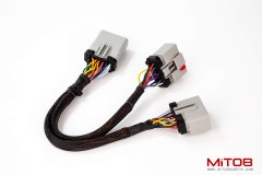RP-1226 14-Pin Y Cable Splitter for Freightliner - 1 Male to 2 Female Adapter