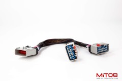 RP-1226 14-Pin Y Cable Splitter for Freightliner - 1 Male to 2 Female Adapter