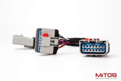 RP-1226 14-Pin Y Cable Splitter for Freightliner - 1 Male to 2 Female Adapter